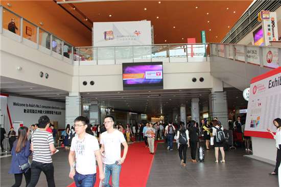 【聚焦】2014香港環(huán)球資源電子展tank007現(xiàn)場圖集